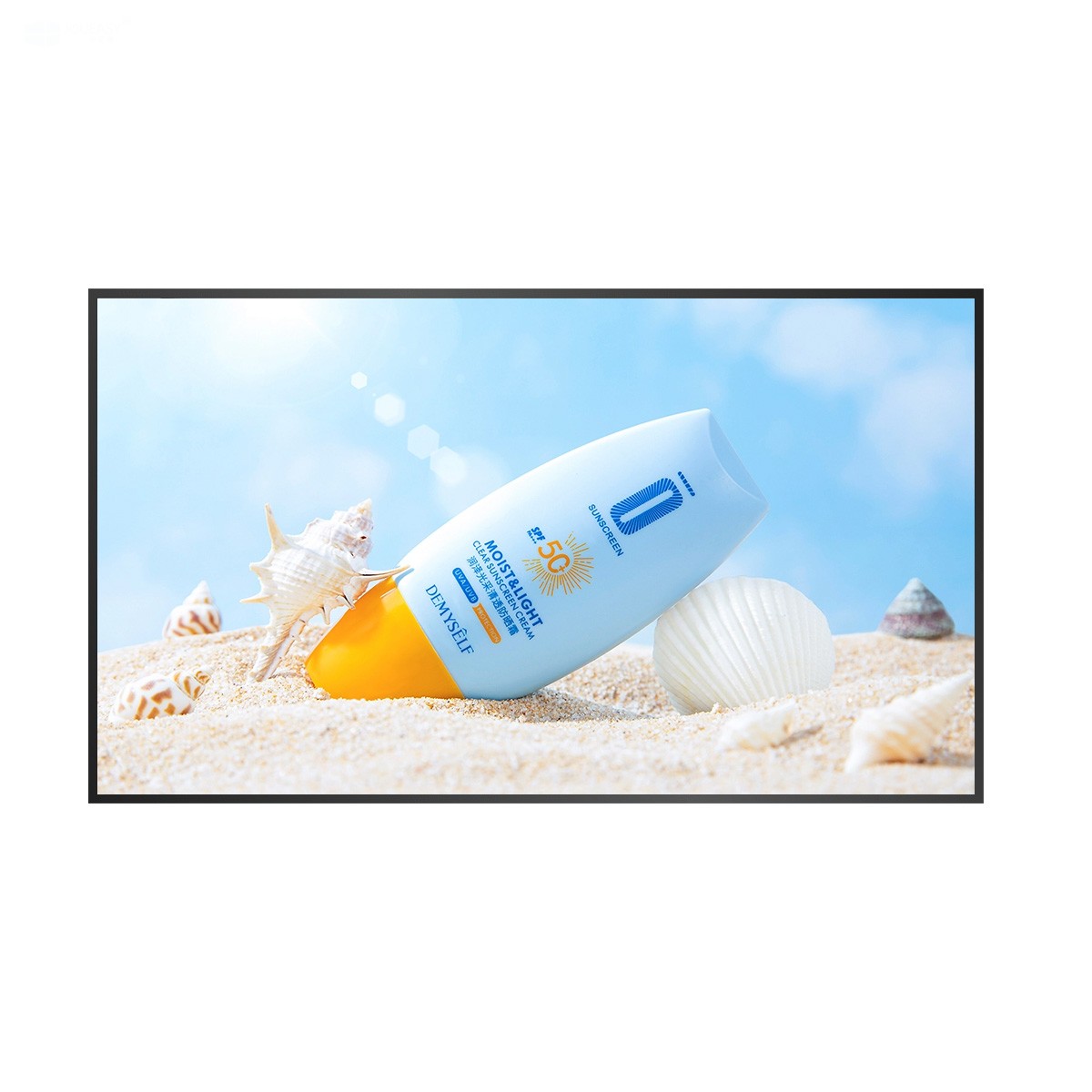 100寸超薄燈箱屏廣告機